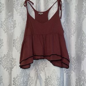 Urban Outfitter Medium Maroon Ecoté Tank
